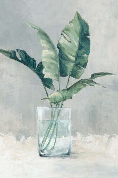 Alex Black: Leaves In A Glass II by Alex Black