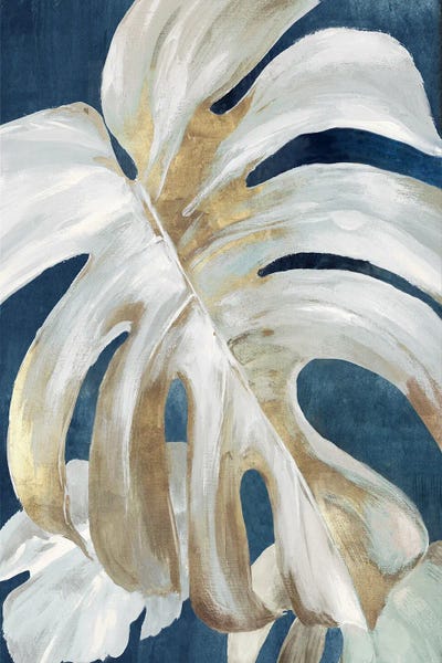 Pineapples: Monstera Blue by Alex Black