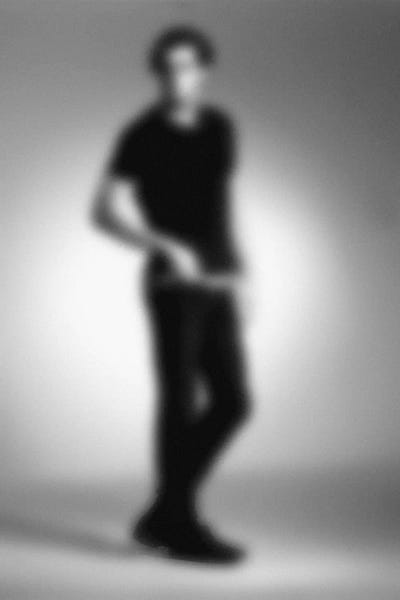 Black & White Pop Culture Art: Blurred Tomas by 5by5collective