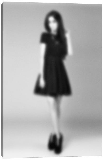 Blurred Couture Canvas Art Print - Fashion Photography