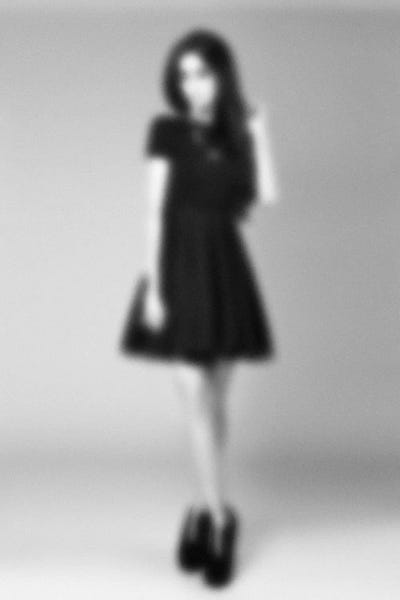Black & White Pop Culture Art: Blurred Couture by 5by5collective