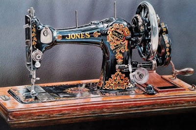 The Machine VIII by J.Bello Studio framed wall art