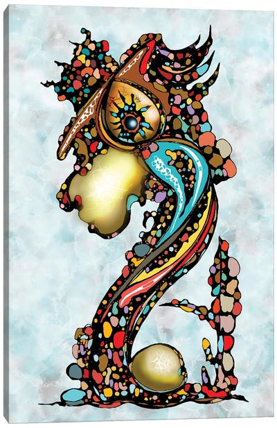 Dragon King Canvas Art Print - J.Bello Studio