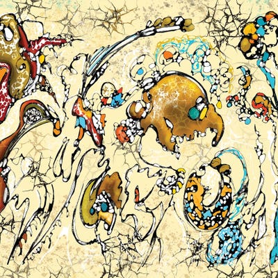 Miscellaneous by J.Bello Studio framed canvas print