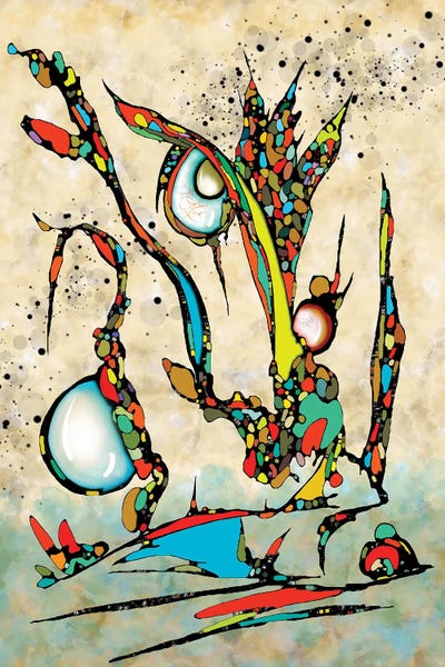 Open Minded by J.Bello Studio framed canvas print