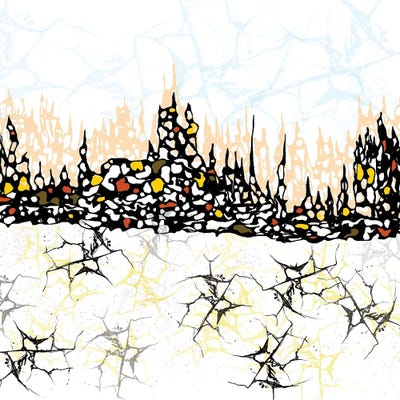 The City by J.Bello Studio canvas print