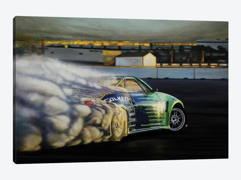 Drigting Car III by J.Bello Studio 1-piece Canvas Art Print