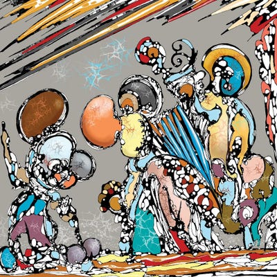 The Merchant by J.Bello Studio canvas print