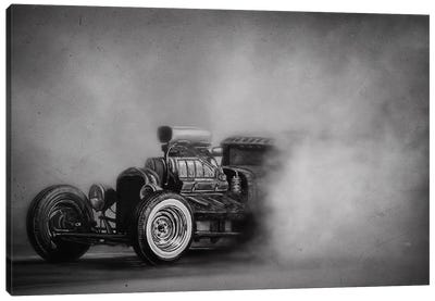 Drifting Rat Road III Canvas Art Print - Auto Racing Art