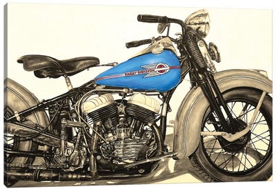 Good Ride II Canvas Art Print - J.Bello Studio