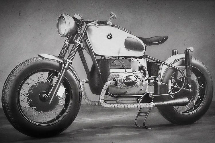 Good Ride BW I by J.Bello Studio wall art
