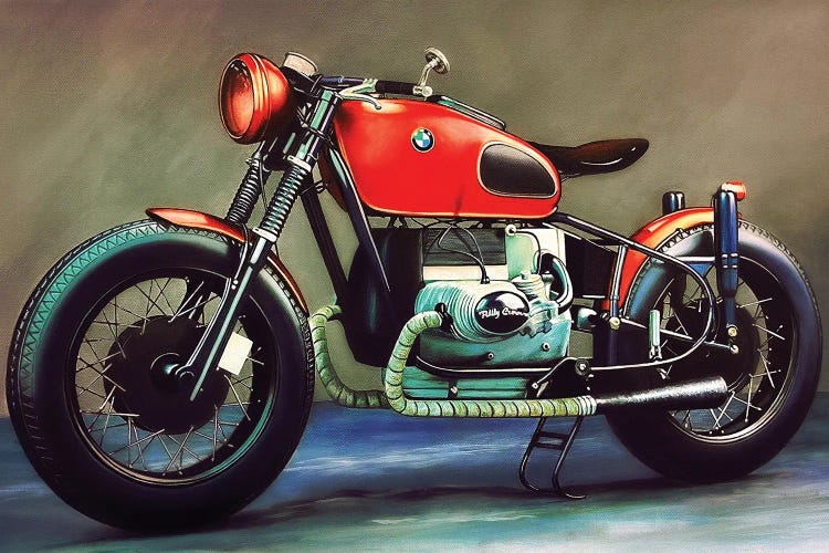 Good Ride CBW II by J.Bello Studio wall art