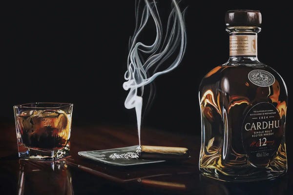 Smoking: After Hours XV by J.Bello Studio