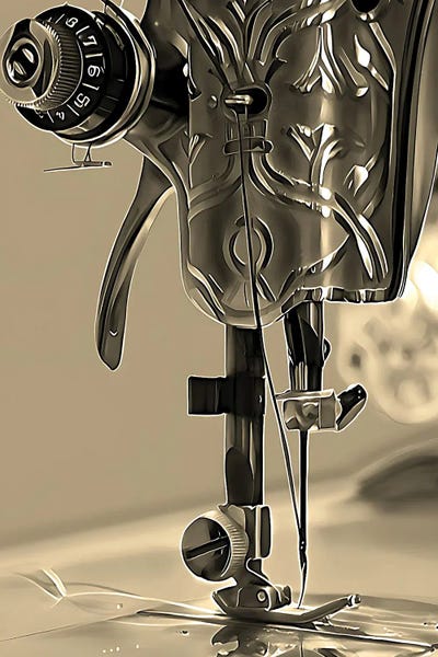 The Machine XVI - Black & White by J.Bello Studio framed wall art