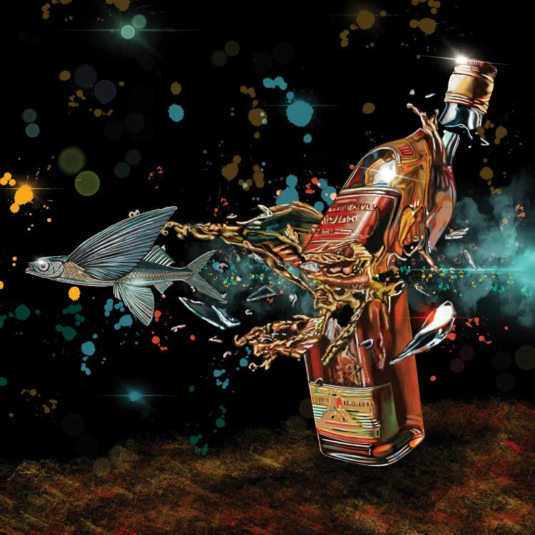 Diffusion Of Magic by J.Bello Studio wall art