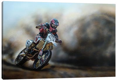 The Race Canvas Art Print - J.Bello Studio