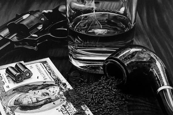 Money: Wild West BW by J.Bello Studio