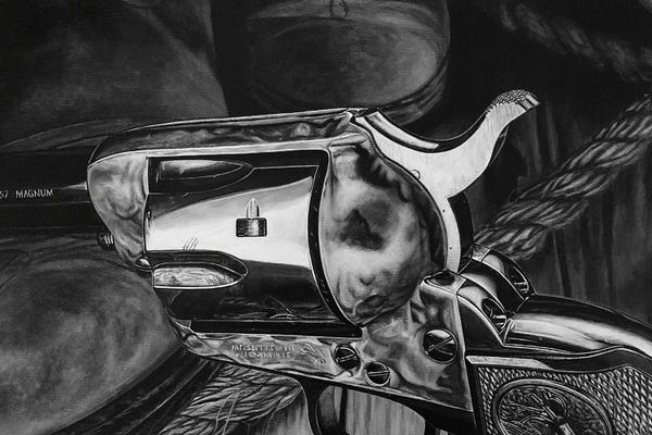 Weapons & Artillery: Wild West II BW by J.Bello Studio