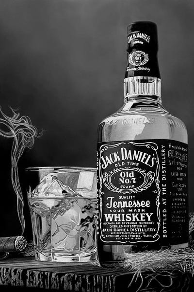 Smoking: Wild West V BW by J.Bello Studio