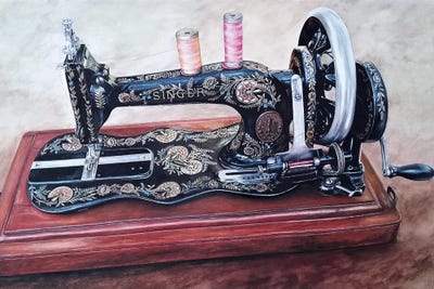 The Machine V by J.Bello Studio framed wall art