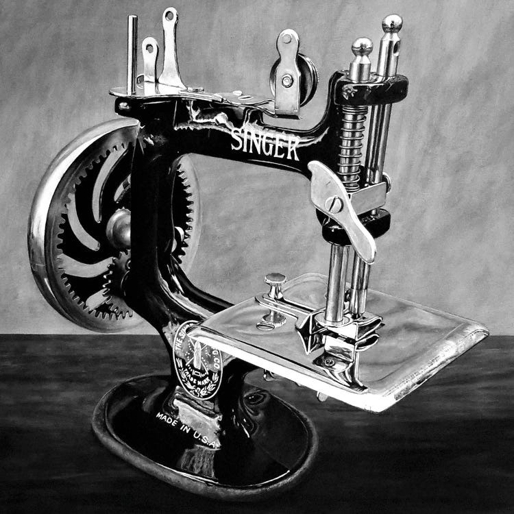 The Machine VI Black And White