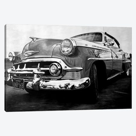 American Dream Car I BW Canvas Print #BLO8} by J.Bello Studio Canvas Art Print