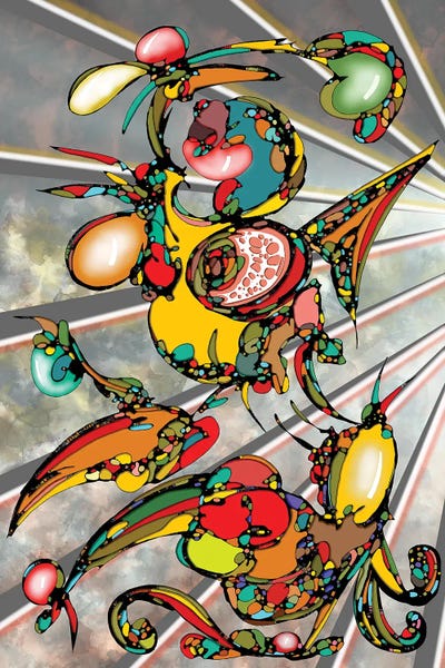 Another Dimension by J.Bello Studio canvas print