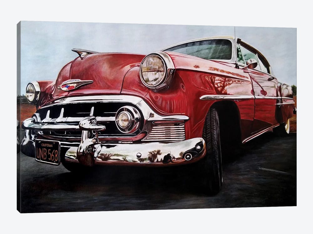 American Dream Car I by J.Bello Studio 1-piece Canvas Art Print