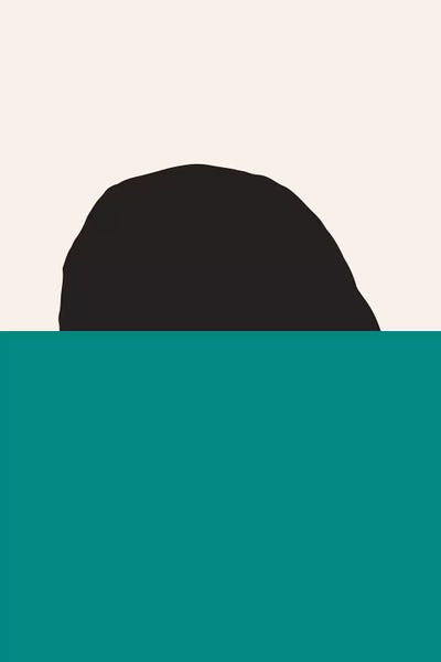 Scandinavian Office: Abstract №6 Rectangle by Blek Prints