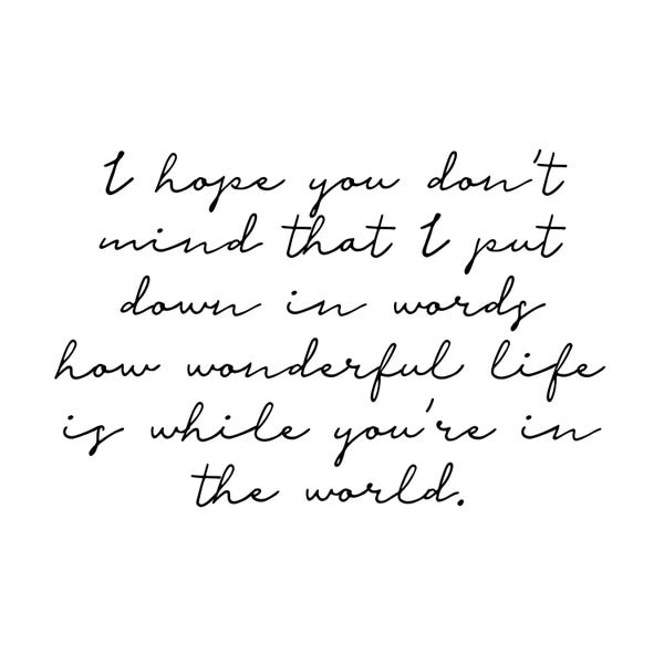 Romantic Bedroom (Love): Typo №1 Square by Blek Prints