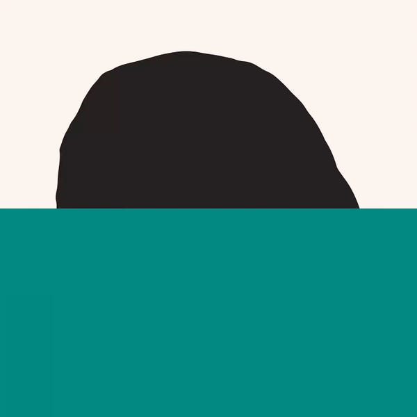 Scandinavian Office: Abstract №6 Square by Blek Prints