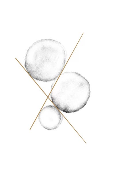 Scandinavian Décor: Abstract №7 Rectangle by Blek Prints