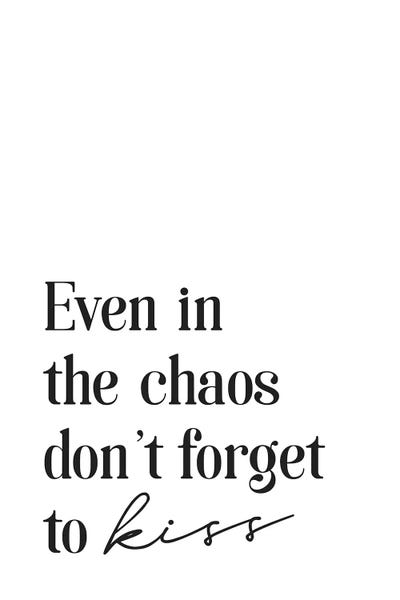 Typo №17 Rectangle by Blek Prints multi panel art