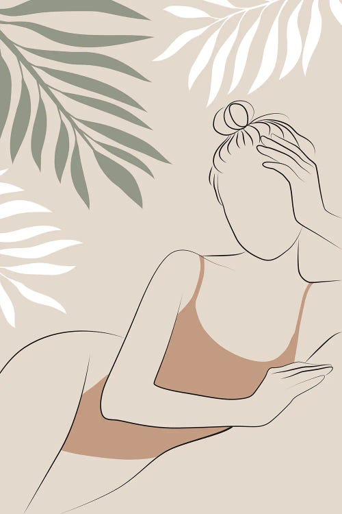 Tropical Summer Days by Blek Prints wall art