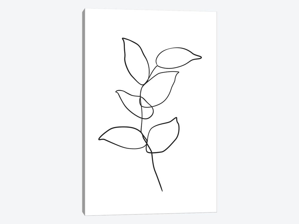 Botanical №6 Rectangle by Blek Prints 1-piece Art Print