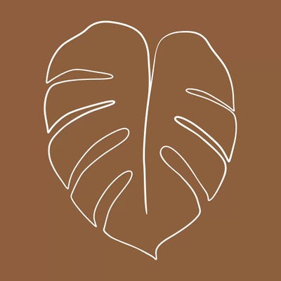 Botanical №9 Square by Blek Prints art print