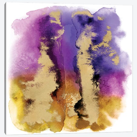 Magical Mist with Gold I Canvas Print #BLR5} by Bella Riley Canvas Art
