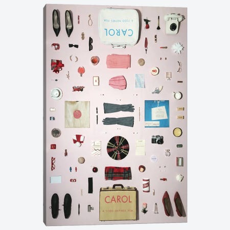 Carol (2015) Objects Canvas Print #BLT31} by Jordan Bolton Canvas Artwork