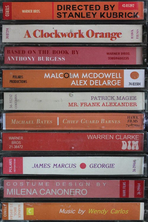 A Clockwork Orange As Cassettes