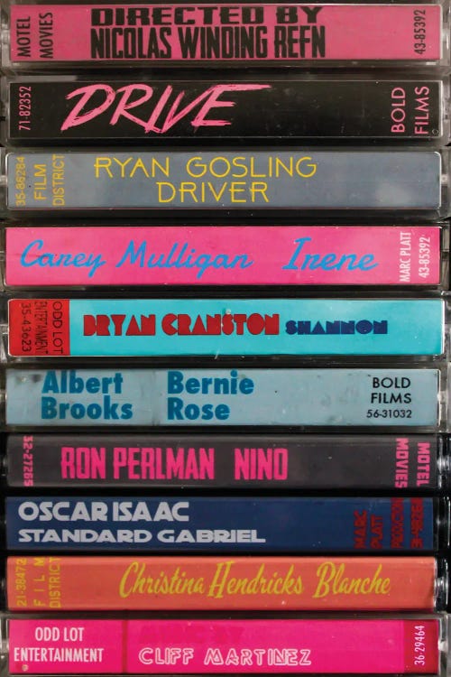 Drive (2011) As Cassettes