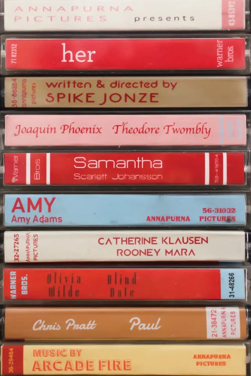 Her (2013) As Cassettes