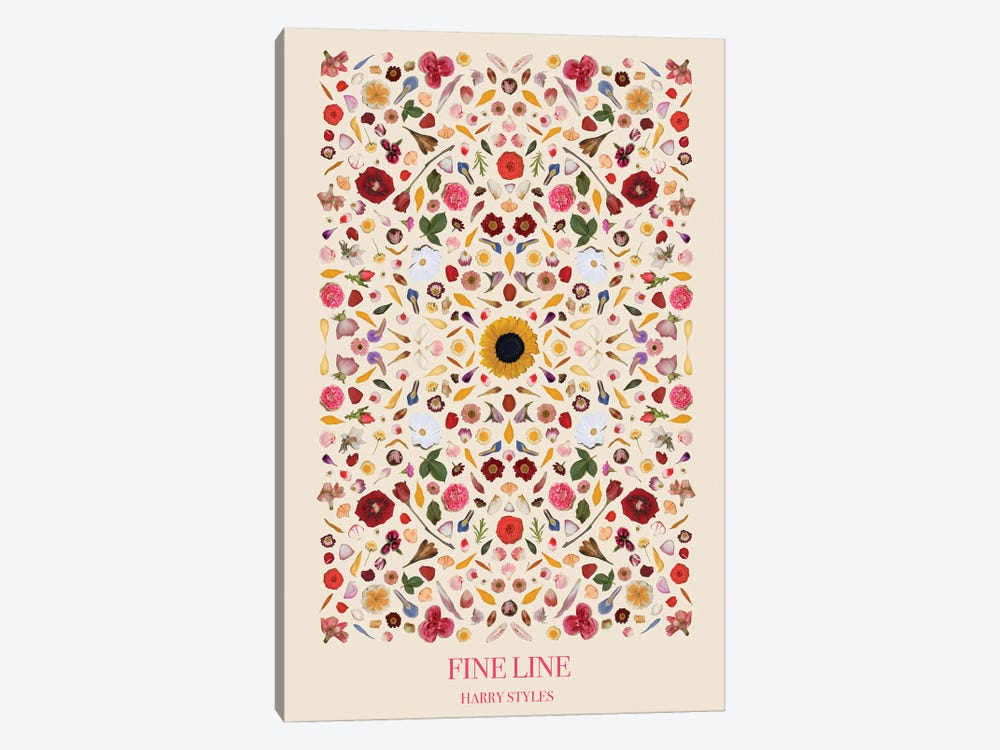 Harry Styles - Fine Line As Flowers by Jordan Bolton 1-piece Art Print