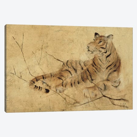 Global Tiger Light Canvas Print #BLU4} by Cheri Blum Canvas Print