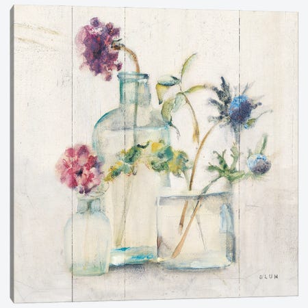 Blossoms II Light Canvas Print #BLU8} by Cheri Blum Canvas Artwork