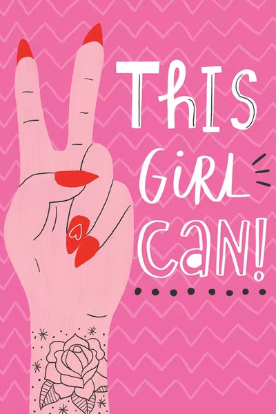 Peace Signs: Everyday Hey Girl IV by Lisa Barlow