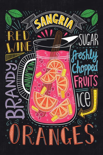 Pink Light Studio: Sangria by Lisa Barlow