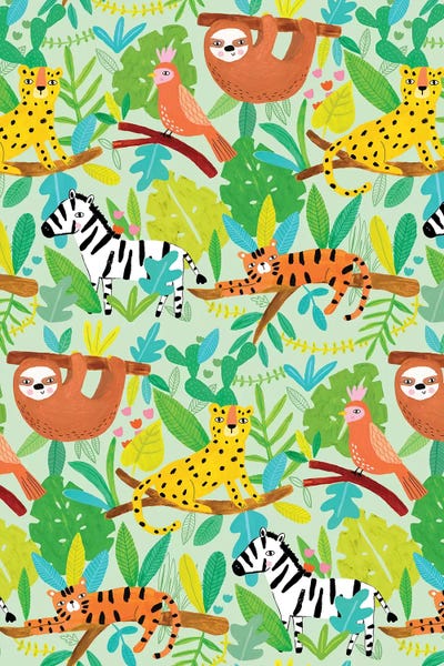 Sloths: Everyday Totally Tropical I by Lisa Barlow