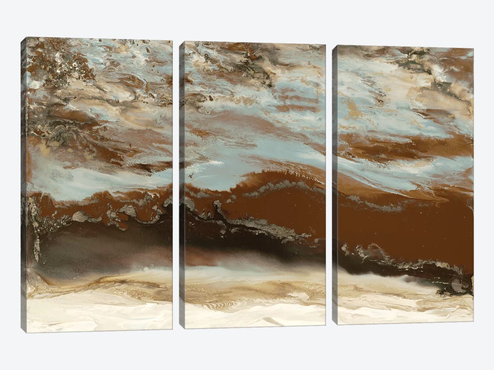 Copper River by Blakely Bering 3-piece Canvas Art Print