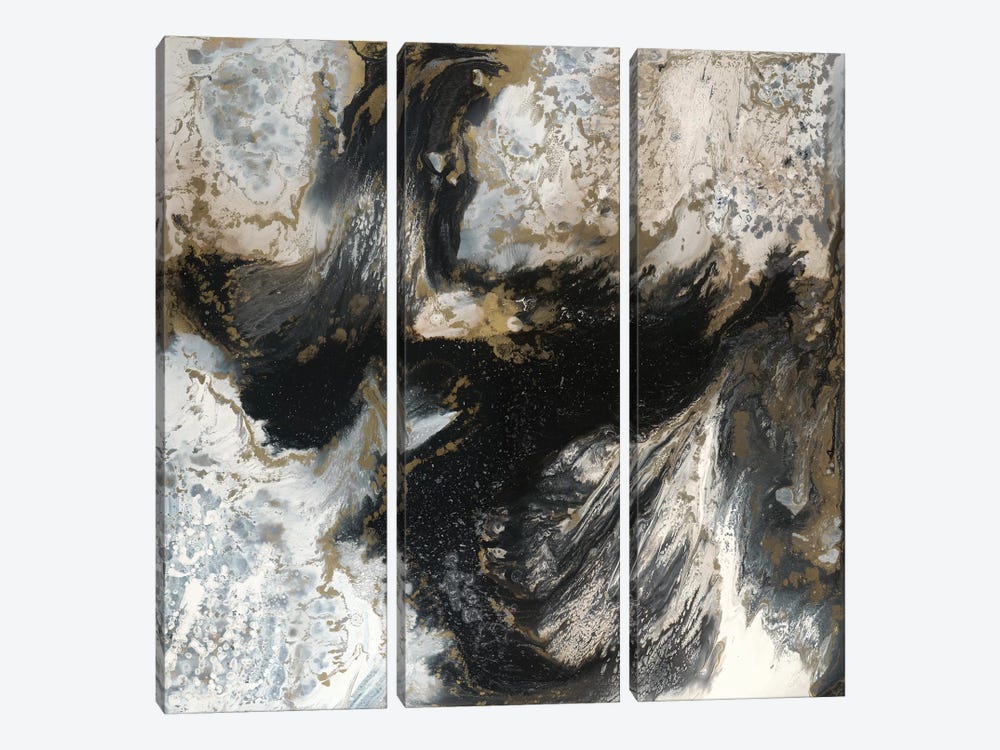 Cosmic Storm by Blakely Bering 3-piece Canvas Art Print