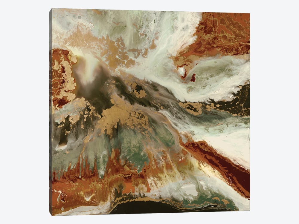 Fluid Copper by Blakely Bering 1-piece Art Print